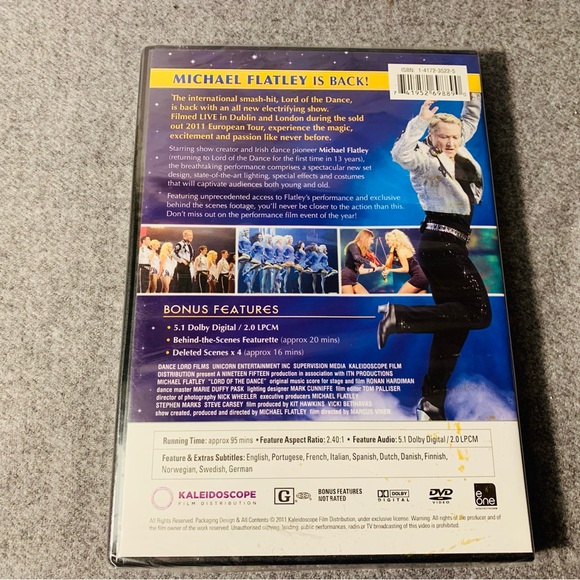 NWT Michael Flatly Returns, Lord Of Thr Dance. Amazing and Entertaining - Picture 2 of 2